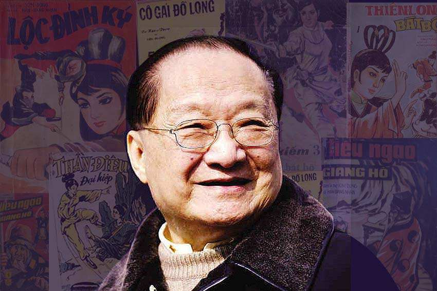 Kim Dung là tác giả truyện kiếm hiệp nổi tiếng của Trung Hoa