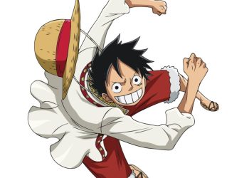 Luffy có mái tóc vàng
