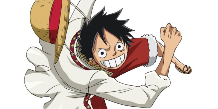 Luffy có mái tóc vàng